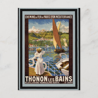 Vintage Travel Poster 35 Briefkaart
