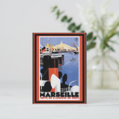 Vintage Travel Poster 60 Briefkaart (Staand voorkant)