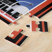 Vintage Travel Poster 60 Legpuzzel (Zijkant)