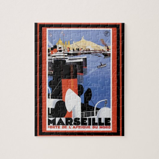 Vintage Travel Poster 60 Legpuzzel (Verticaal)