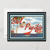 Vintage Travel Poster 67 Briefkaart (Voorkant / Achterkant)