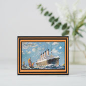 Vintage Travel Poster 69 Briefkaart (Staand voorkant)