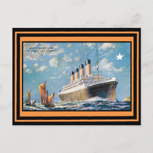 Vintage Travel Poster 69 Briefkaart (Voorkant)