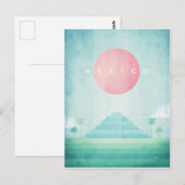 Vintage Travel Poster - Art Briefkaart (Voorkant / Achterkant)