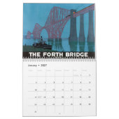 Vintage Travel Poster Art Kalender (Jan 2027)