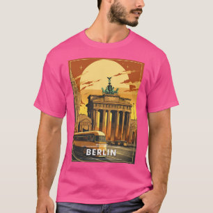 Vintage Travel Poster - Berlijn Duitsland T-shirt