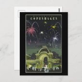 Vintage Travel Poster, Briefkaart (Voorkant / Achterkant)