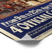 Vintage Travel Poster Brussel (Hoek)