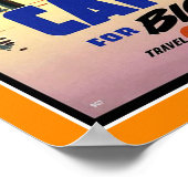 Vintage Travel Poster Canada Big Game (Hoek)