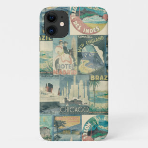 Vintage Travel Poster Case-Mate iPhone Case