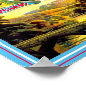 Vintage Travel Poster Derbyshire England (Hoek)