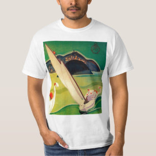 Vintage Travel Poster Donostia San Sebastian T-shirt