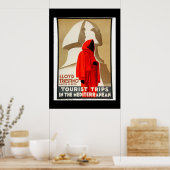 Vintage Travel Poster Egypt Mediterranean (Keuken)