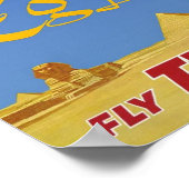 Vintage Travel Poster Egypte (Hoek)