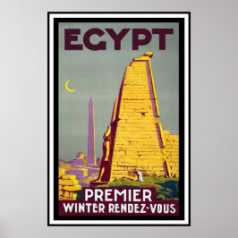 Vintage Travel Poster - Egypte
