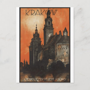 Vintage Travel Poster en Retro Prints Briefkaart