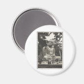 Vintage Travel Poster en Retro Prints Magneet (Voorkant / Achterkant)