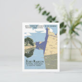 Vintage Travel Poster, Florida Briefkaart (Staand voorkant)