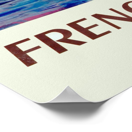 Vintage Travel Poster - France Riviera (Hoek)