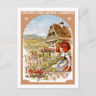 Vintage Travel Poster, Frankrijk Briefkaart