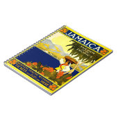 Vintage Travel Poster: Jamaica Notitieboek (Linkerzijde)