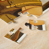 Vintage Travel Poster Legpuzzel (Zijkant)