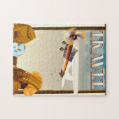 Vintage Travel Poster Legpuzzel (Horizontaal)