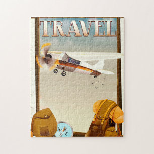 Vintage Travel Poster Legpuzzel