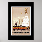Vintage Travel Poster London (Voorkant)