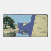 Vintage Travel Poster met Fort Marion Bureaumat (Voorkant)