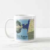 Vintage Travel Poster met Fort Marion Koffiemok (Links)