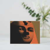 Vintage Travel Poster met Sphinx, Egypte, Afrika Briefkaart (Staand voorkant)