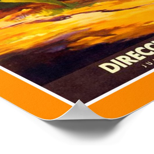 Vintage Travel Poster Mexico (Hoek)