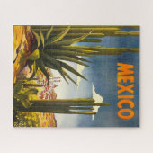 Vintage Travel Poster Mexico Legpuzzel (Horizontaal)