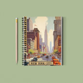 Vintage Travel Poster New York City Planner