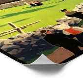 Vintage Travel Poster Noorwegen (Hoek)