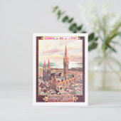 Vintage Travel Poster, Normandië Briefkaart (Staand voorkant)