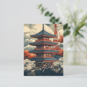 Vintage Travel Poster: Ontdek de aantrekkingskrach Briefkaart (Staand voorkant)