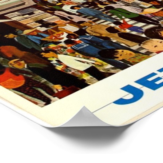 Vintage Travel Poster Orient (Hoek)