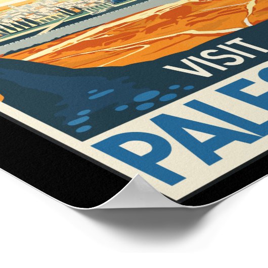 Vintage Travel Poster Palestine Painting (Hoek)