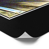 Vintage Travel Poster Paris-Lyon Frankrijk (Hoek)