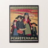 Vintage Travel Poster Pennsylvania Legpuzzel (Verticaal)