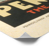 Vintage Travel Poster Promoting Pennsylvania (Hoek)