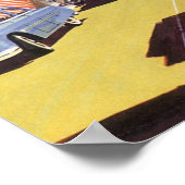 Vintage Travel Poster San Francisco Cable Cars (Hoek)