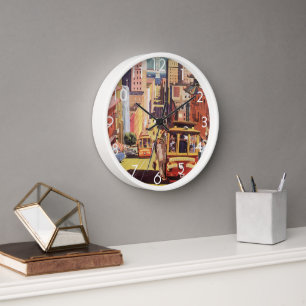 Vintage Travel Poster San Francisco Cable Cars