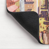 Vintage Travel Poster San Francisco Cable Cars Muismat (Hoek)