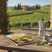 Vintage Travel Poster Toscane, aanpasbaar Notitieboek