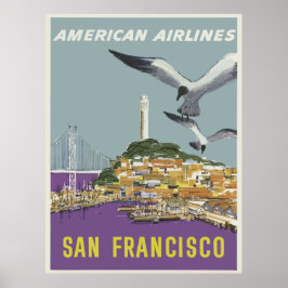 Vintage Travel Poster - Verenigde Staten