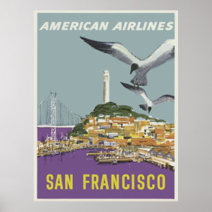 Vintage Travel Poster - Verenigde Staten