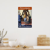 Vintage Travel Poster - Verenigde Staten (Keuken)